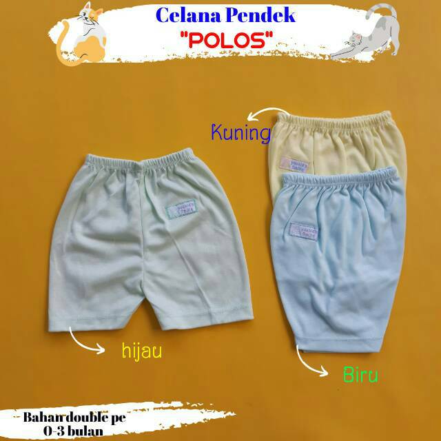 3 pcs Celana pendek