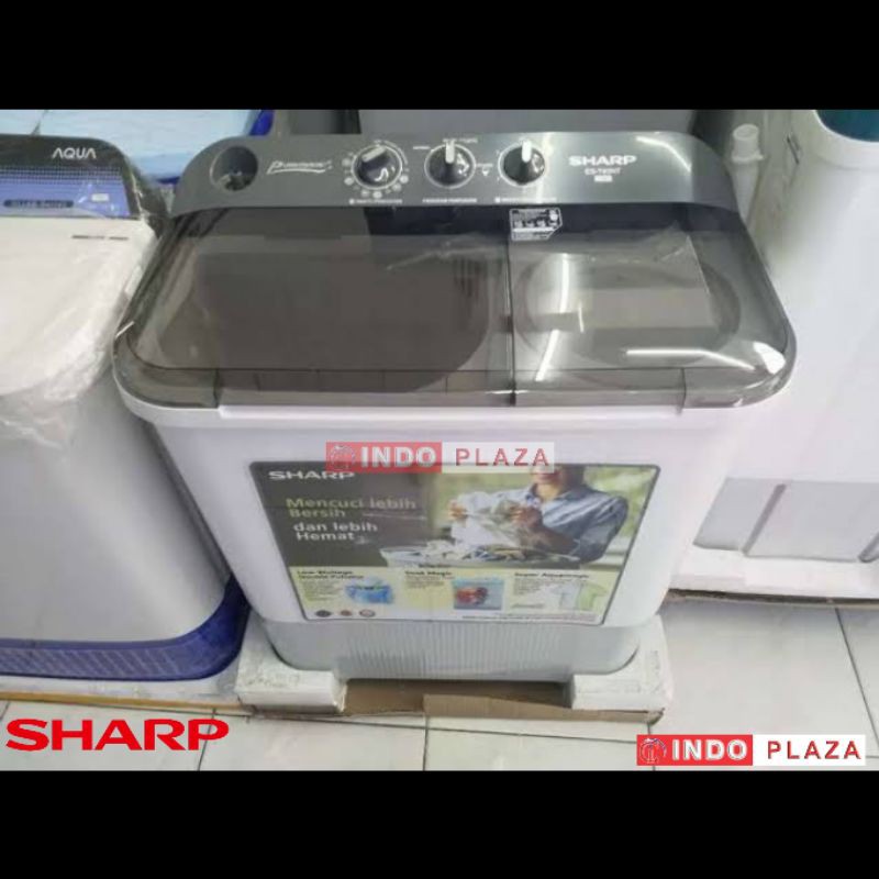 MESIN CUCI SHARP 2 TABUNG 7 KG / 7KG - 7.5 KG / 7.5KG SHARP T75NT