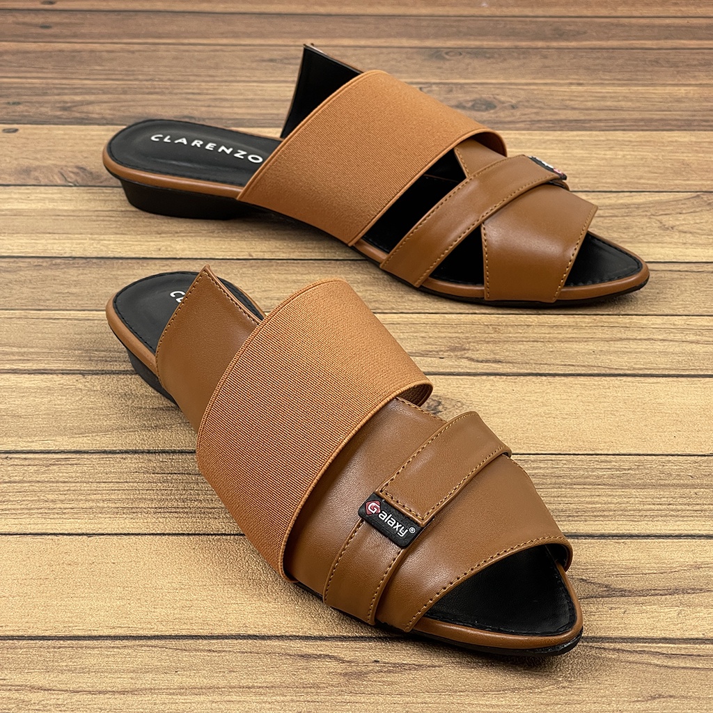 Sandal Wanita Slip On Mules JD07 ~ Clarenzo