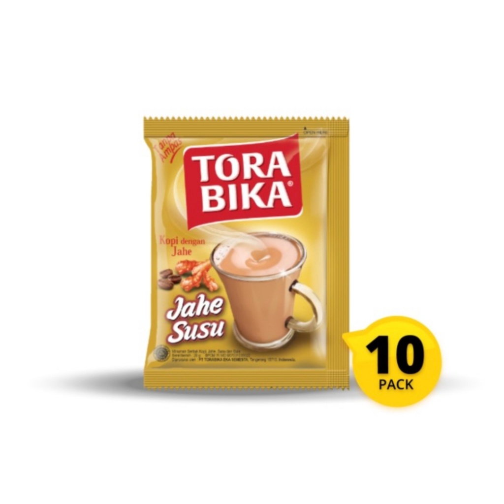 Torabika Jahe Susu Instant 10 Sachet @ 25 Gr