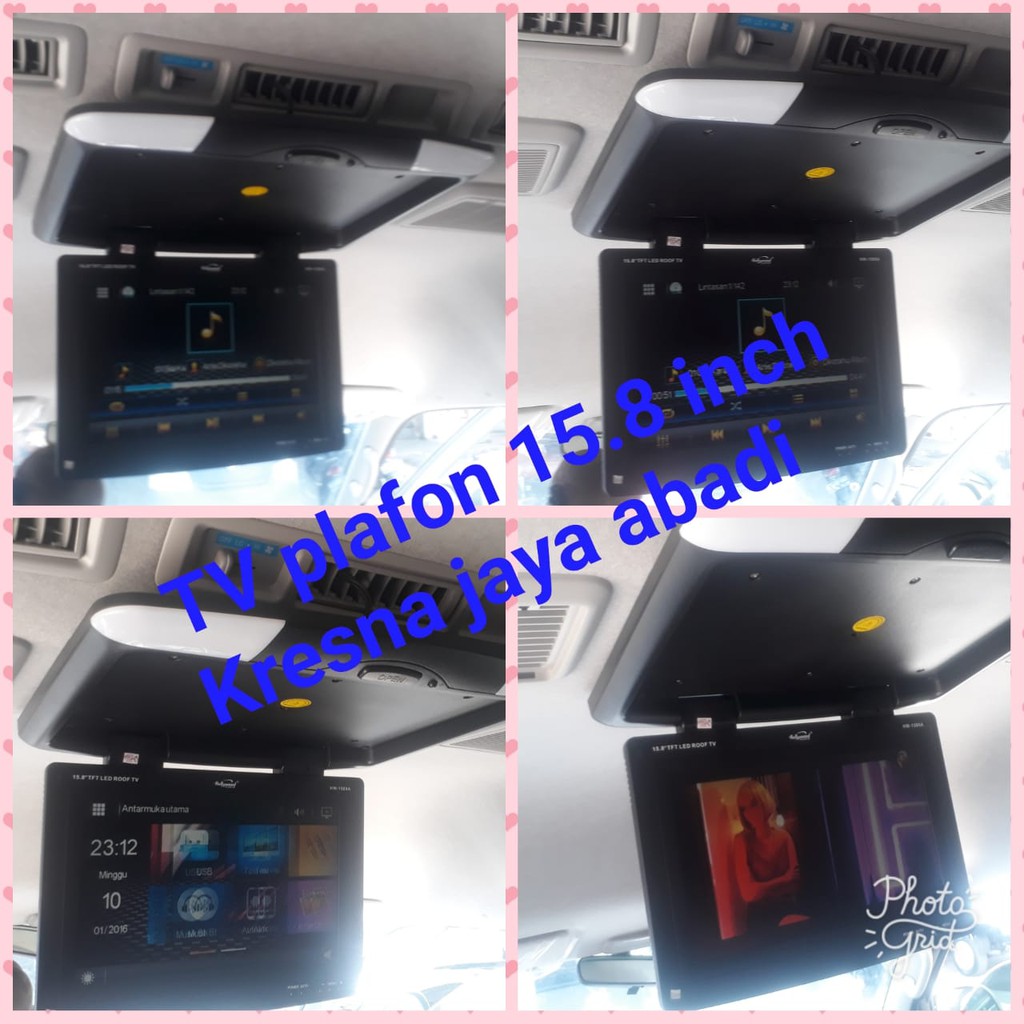 Tv Plafon Mobil Hollywood HW-1580A 15.8 Inch