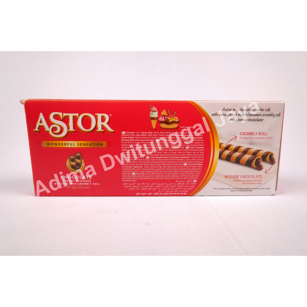 Astor Double Chocolate / Astor Double Cokelat 150 gr