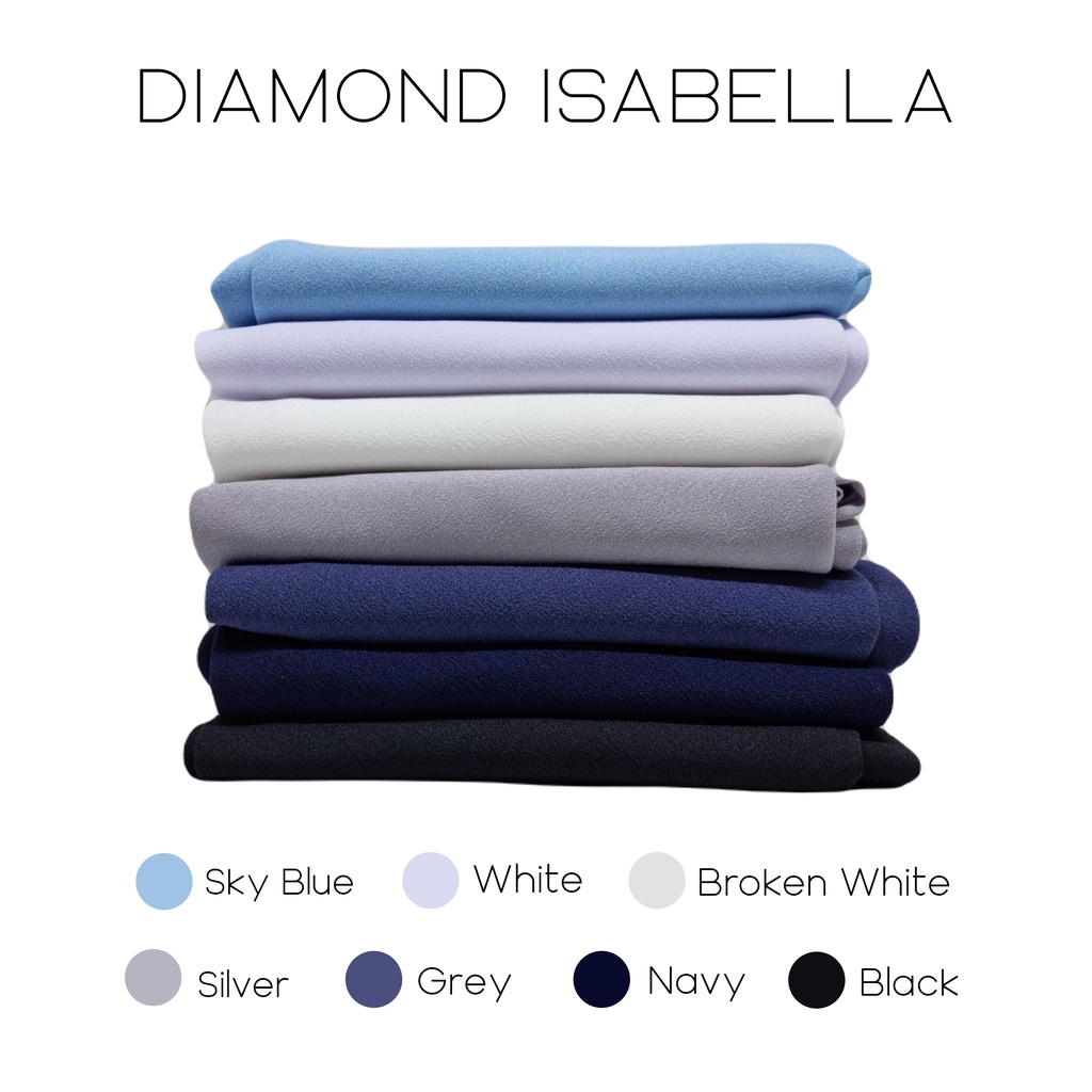 Jilbab Segitiga Instant Diamond Lasercut