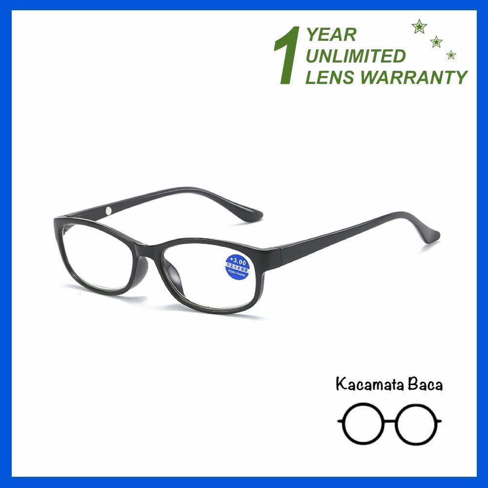 Kacamata Baca Plus Anti Radiasi Blue Ray Lens (Design Korea) Pria dan Wanita - HM875 ( Group )