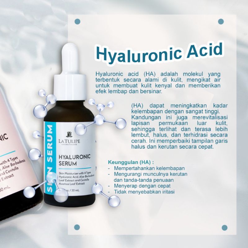 La tulipe Hyaluronic serum