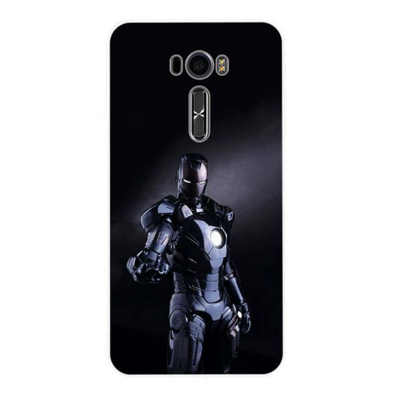 Case Asus Zenfone Selfie / ZD551KL / Z00UD Layar 5,5 inch Softcase Karakter Marvel Iron Man