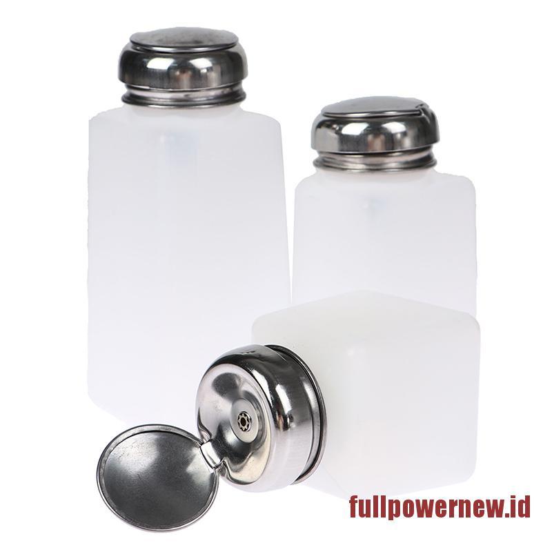 【COD】Empty Pump Dispenser Nail Polish Remover Bottle Nail Art Clean Acetone Bottles