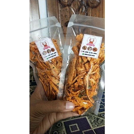 

Basreng Pedas Daun jeruk