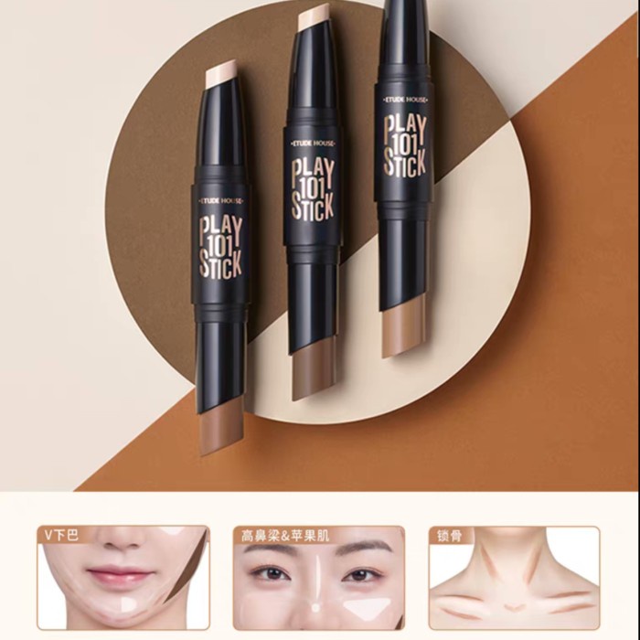 Contouring Stick Face / highlighter / contouring face make up wajah Stick 3D / Contouring Stick / Co