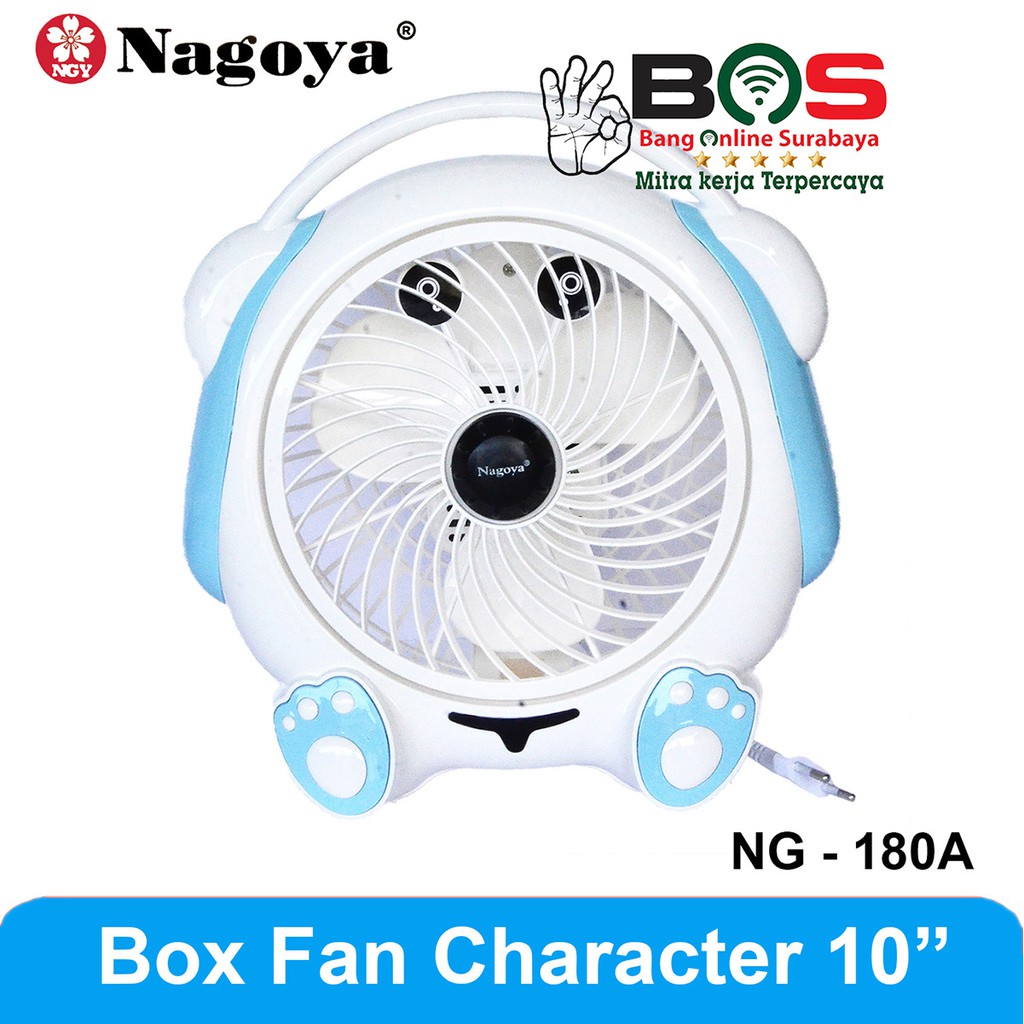 Kipas Angin Meja NAGOYA NG-180 Karakter Kipas Meja 10 Inch