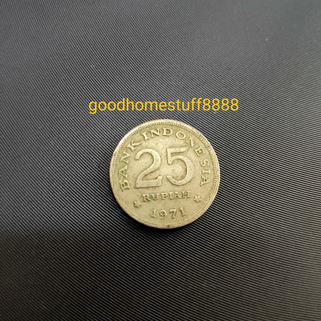 KOIN 25 RUPIAH UANG KOIN KUNO JADUL COIN