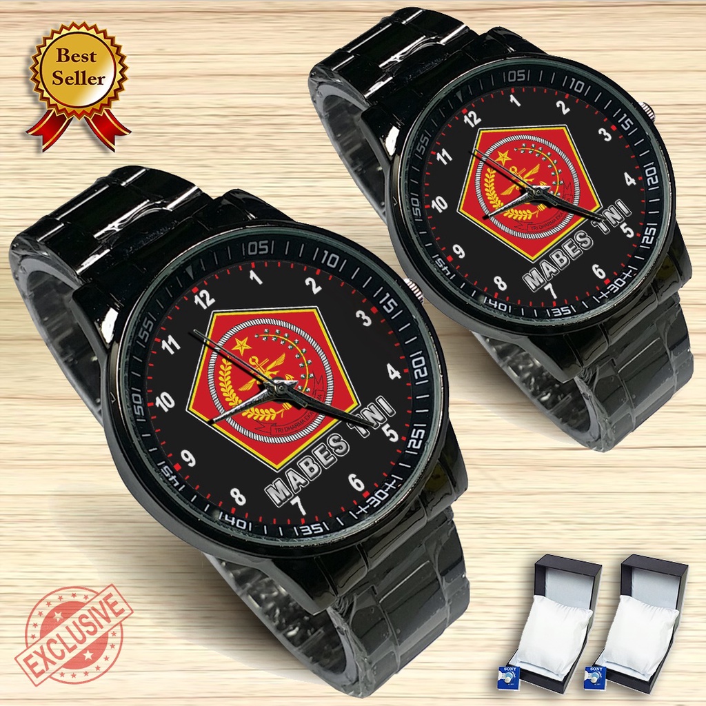 {Exclusive} Jam Tangan Couple MABES TENTARA NASIONAL INDONESIA 3