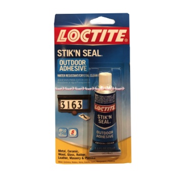 Loctite Stik N Seal Outdoor 29ml Lem Untuk Outdoor Indoor Luar Dalam Ruangan Kuat Tahan Lama Tahan Air Tahan Cuaca Lem Loktite Loktit Lem Untuk Aluminium Bata Karton Keramik Kain Fiberglass kaca Kulit Karet Baja Kayu Plastik Lem Serbaguna