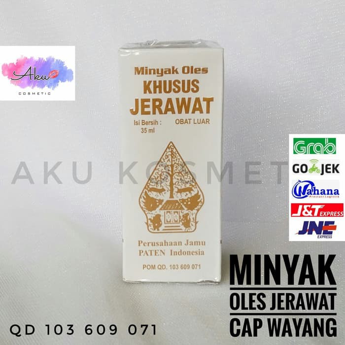 

Obat Jamu Minyak Oles Serum Khusus Jerawat Kronis merk WAYANG BPOM