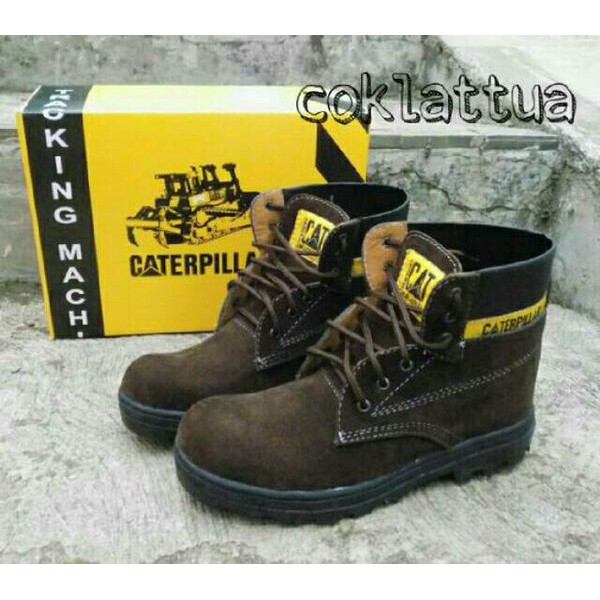 Grosir Safety Shoes Sepatu Boots Caterpillar