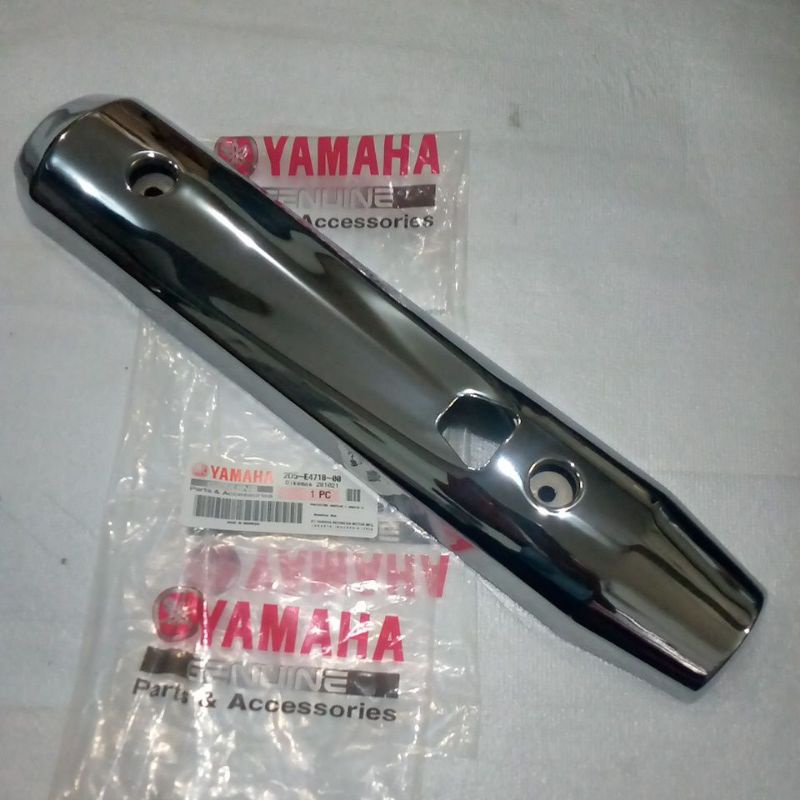 tameng knalpot nuvo z cover knalpot nuvo z original