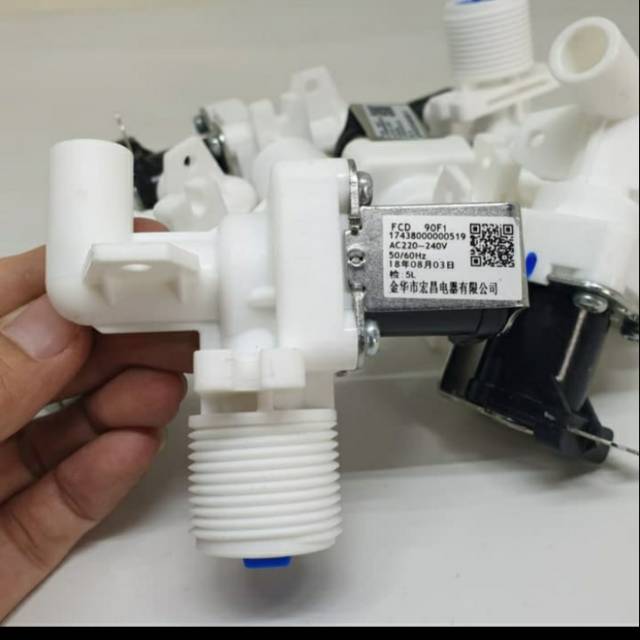 Selenoid Water Inlet Valve Mesin cuci Sharp dll