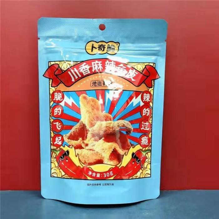 

BuQi Crispy Sichuan Spicy Fish Skin Berkualitas