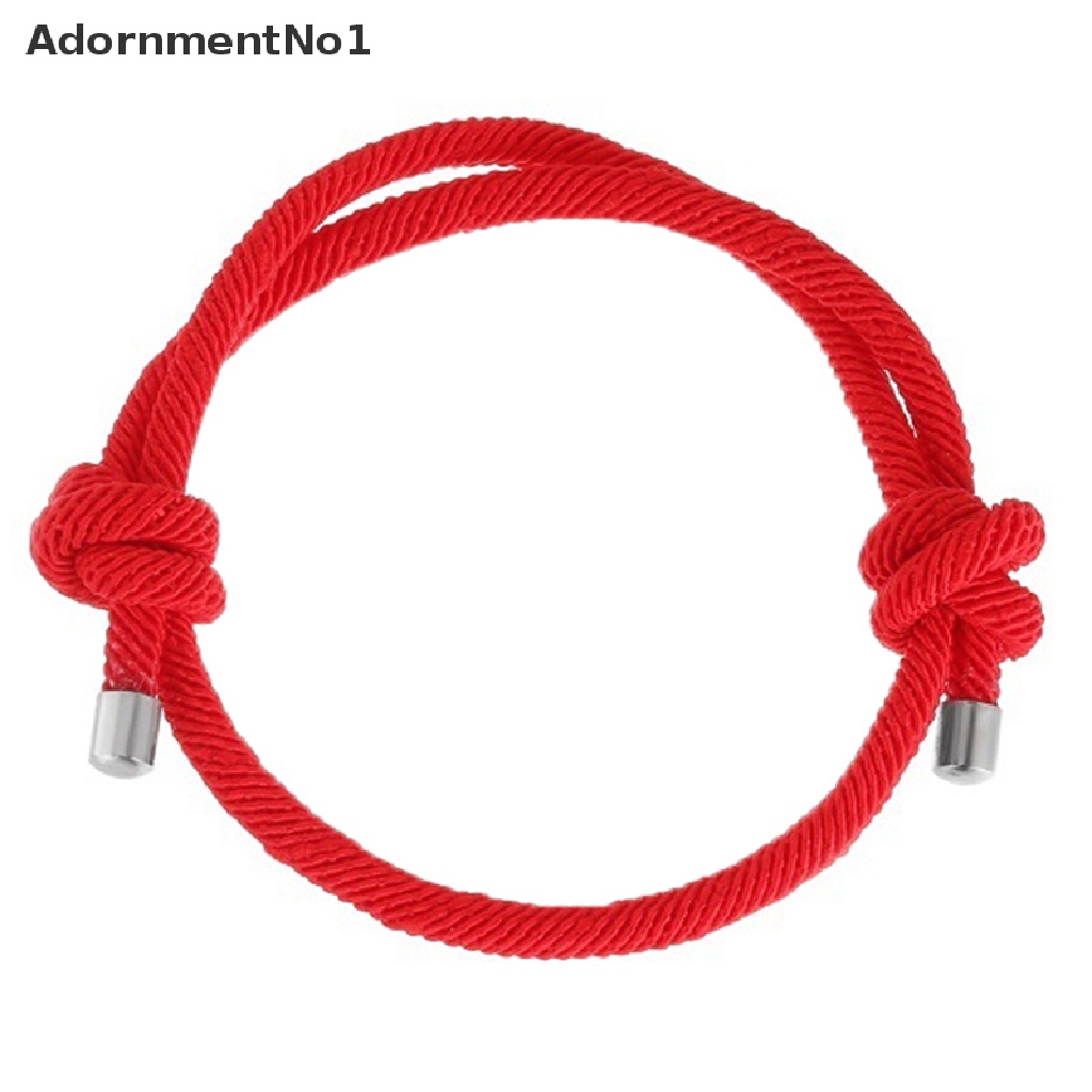 (AdornmentNo1) Gelang Jimat Keberuntungan Tali Merah Handmade Untuk Pria / Wanita