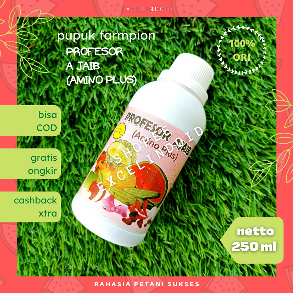 Pupuk Buah Tanaman | Vitamin Tanaman | Pupuk Asam Amino Untuk Tanaman | Pupuk Booster Tanaman Asam A