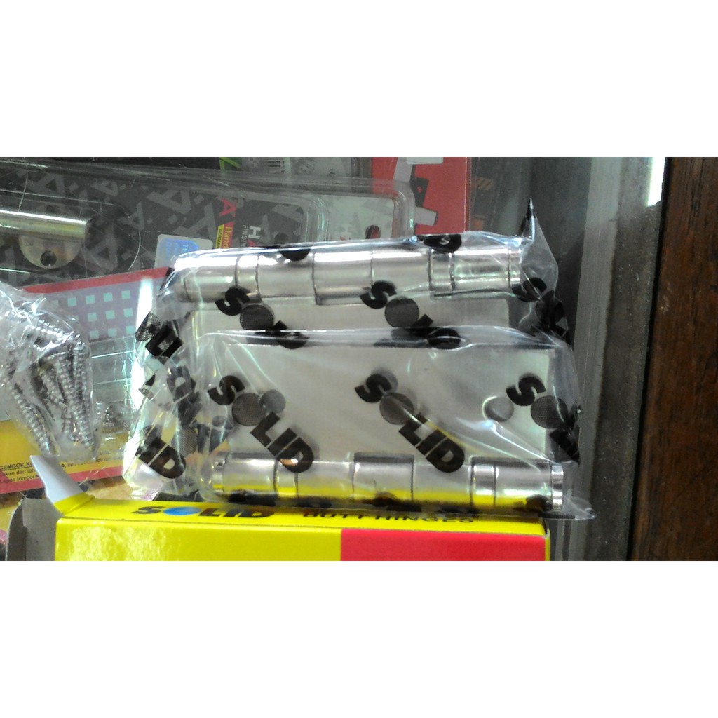 Engsel Solid 3 inch / Engsel Jendela 3&quot;&quot;