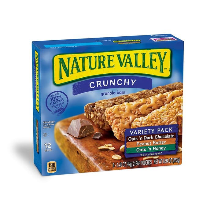 

#HANDCARRY Nature Valley Granola Bars Variety Pack 6sX42g - UFOHCR1788