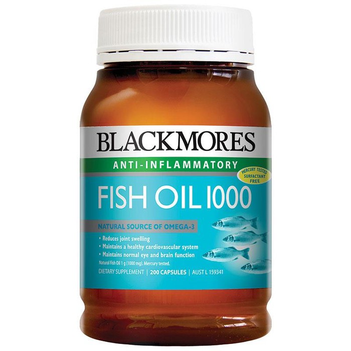 Blackmores Fish Oil 1000 200 Capsules