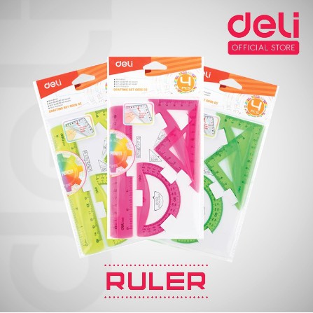

Penggaris Set / Draft set Deli G00602