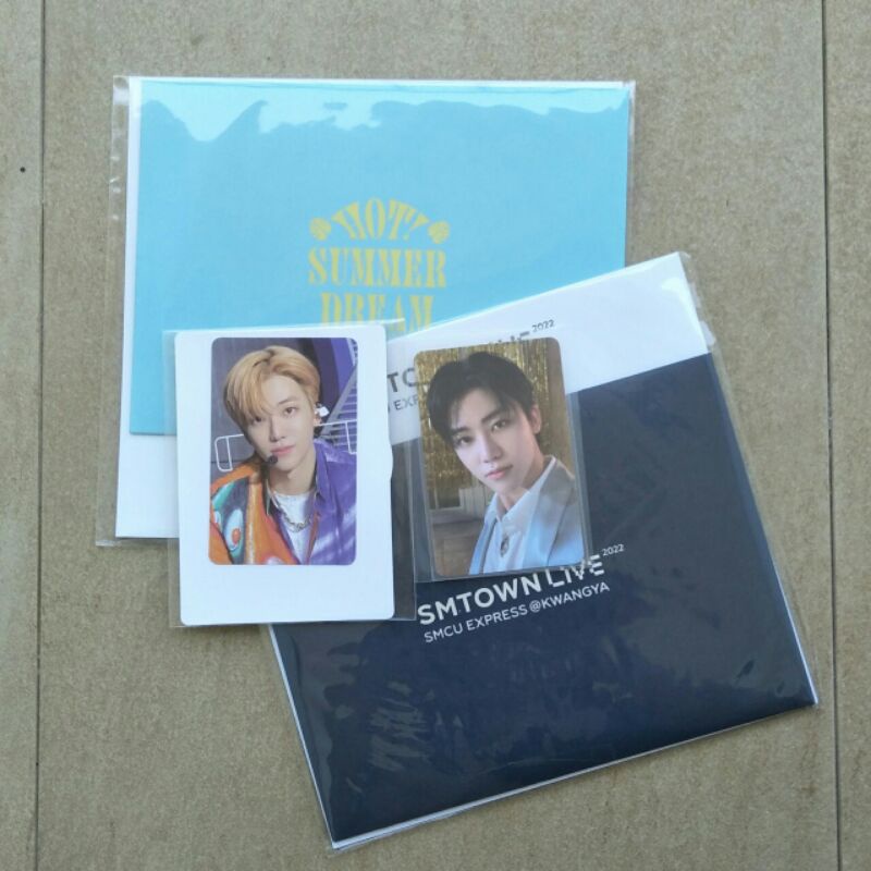 ar ticket jaemin hot summer dream smtown smcu express fullset take all