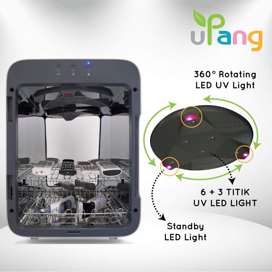 Castle - Upang UV Waterless Sterilizer 7Series - Upang Plus + 8Series - Upang + LED 9th - Steril UV UPANG