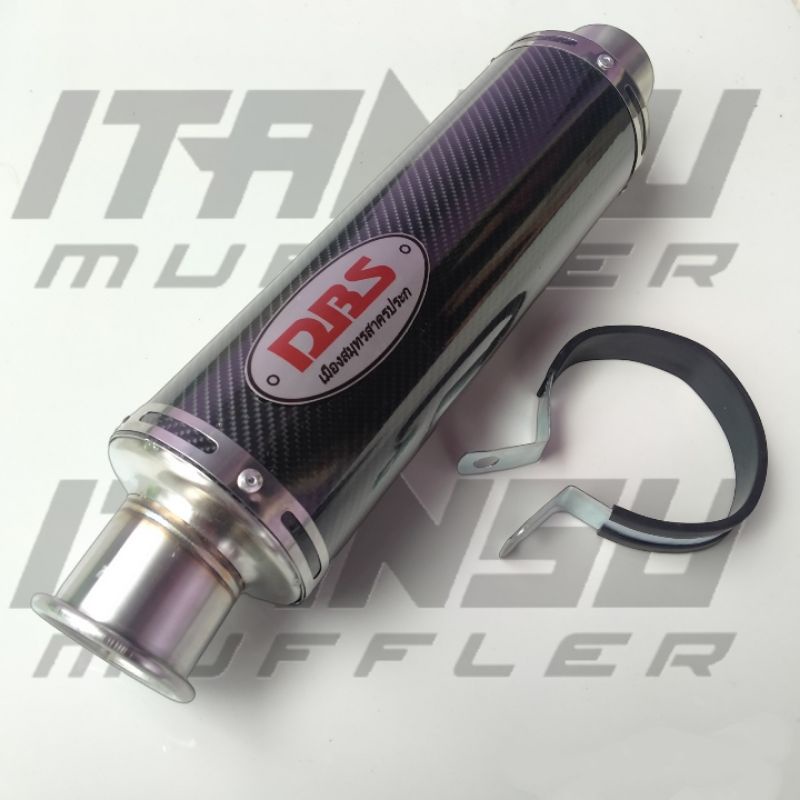 Knalpot Racing Dbs Carbon Silincer Only Inlet 50 mm
