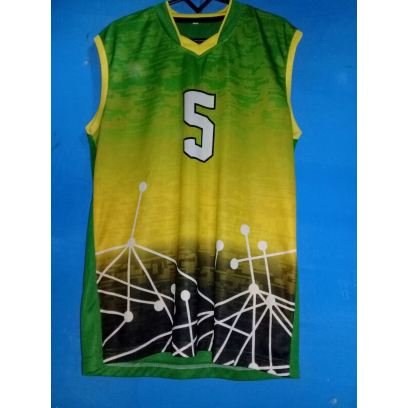 kaos jersey serena olahraga volly/badminton/futsal/per team/sepeda  MURAH CUSTOM