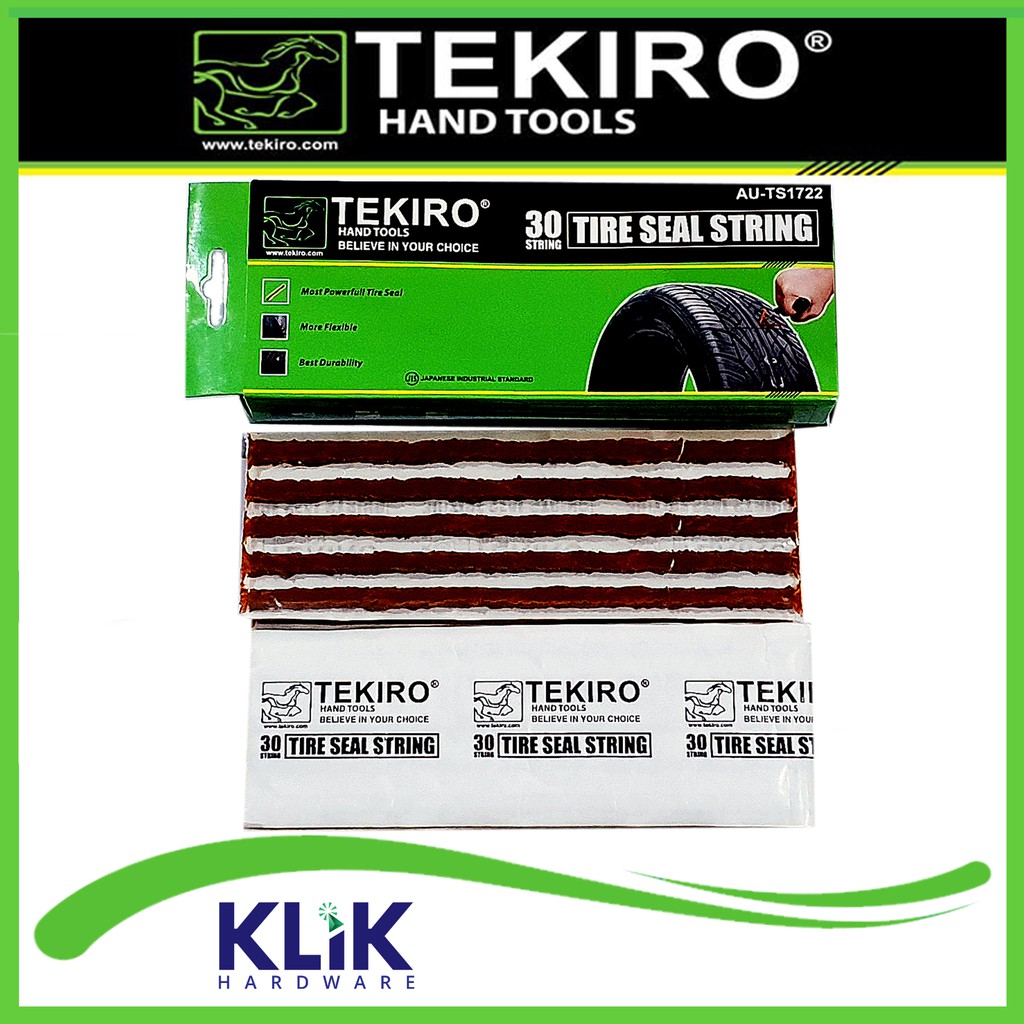 Tekiro Refill Karet Cacing Tambal Ban Tubles Per Lembar Isi 5 Stik