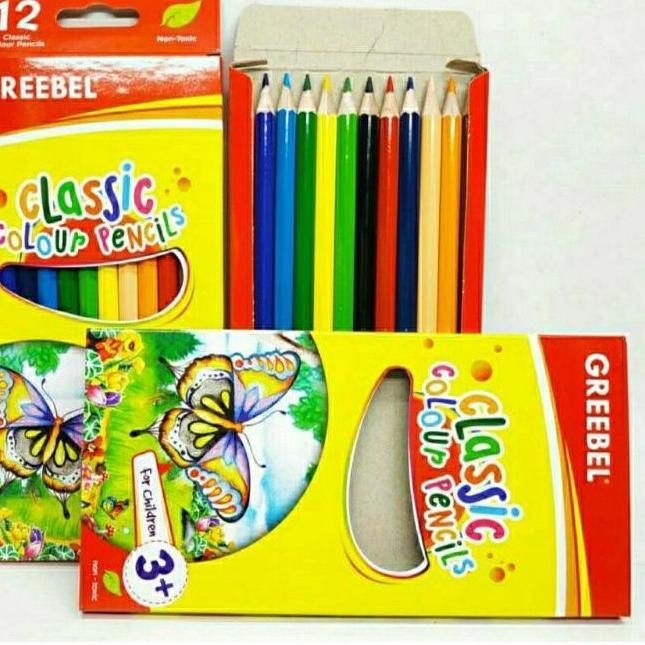 

Update Laris PENSIL WARNA GREEBEL 12 DAN 24 WARNA (panjang)