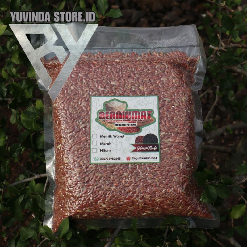 

BERAS MERAH ORGANIK 1 KG