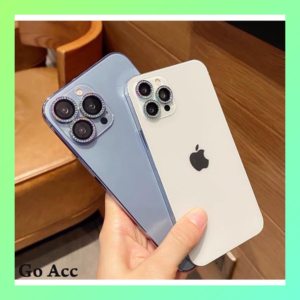 Lensa Kamera Pelindung for Iphone 11 12 13 Pro Max Mini 14 Plus 14+ 14Plus RD