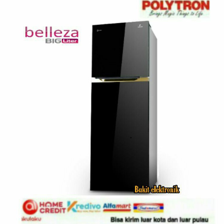 KULKAS 2DOOR POLYTRON PRM490 PRM 490 350LITER