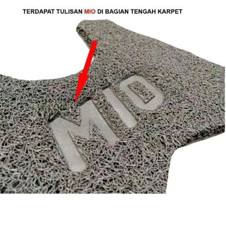 ℗ Karpet Serabut Motor Mio atau alas pijakan kaki motor mio, mio j, mio 125 ➥
