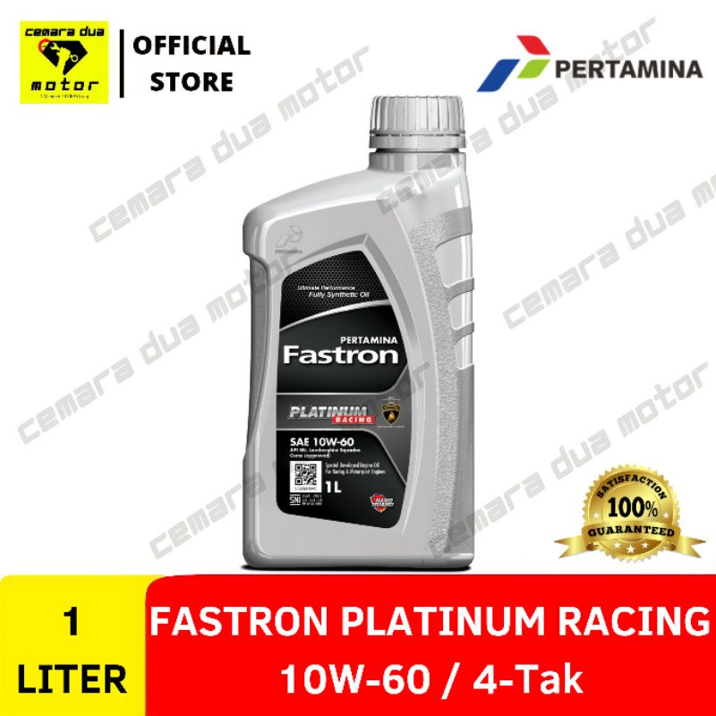 OLI FASTRON PLATINUM RACING 10W-60 ULTIMATE PERFORMANCE FULLY SYNTHETIC OIL 1 LITER 1000ML OLI FASTR