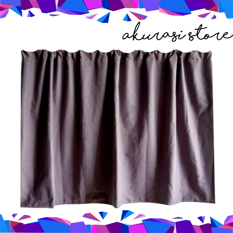 Gorden kolong dapur Gorden Bawah Meja Kompor