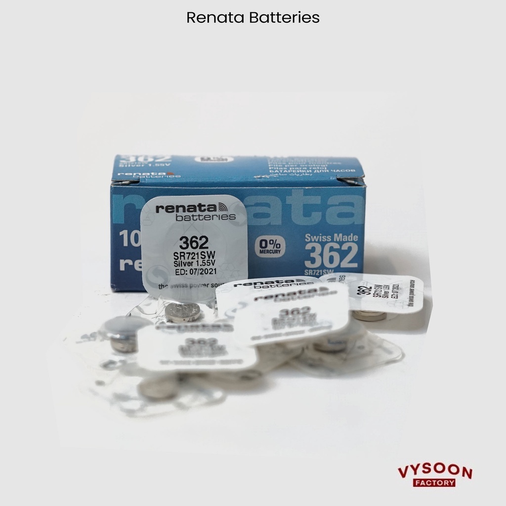 Baterai Original Renata 362 SR721SW Battery Batre Jam Tangan LR721 Ori