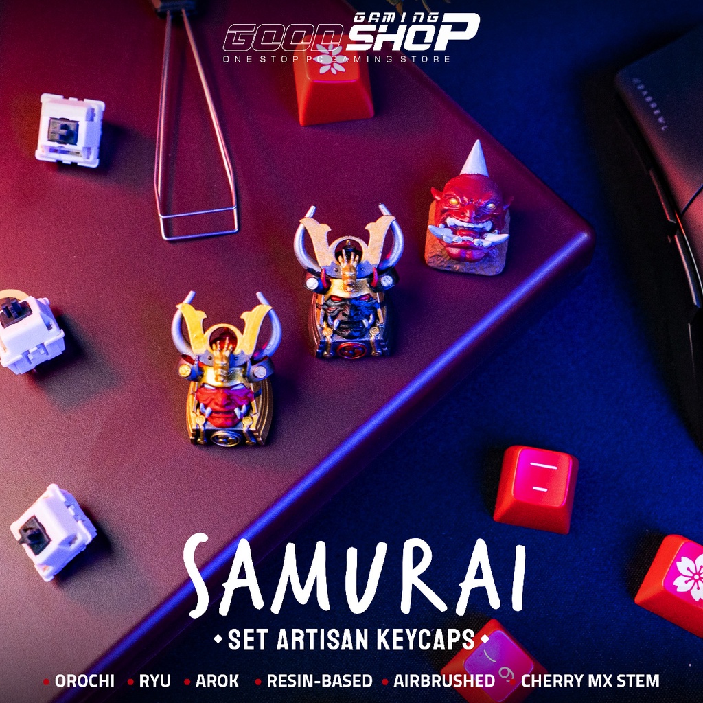 PRDX Artisan Samurai Set - Keycaps