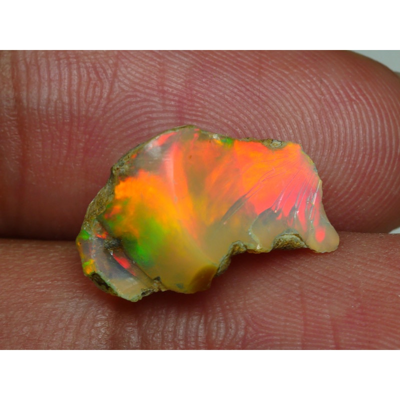 termurah Kalimaya bahan Ethiopian opal kembang merah