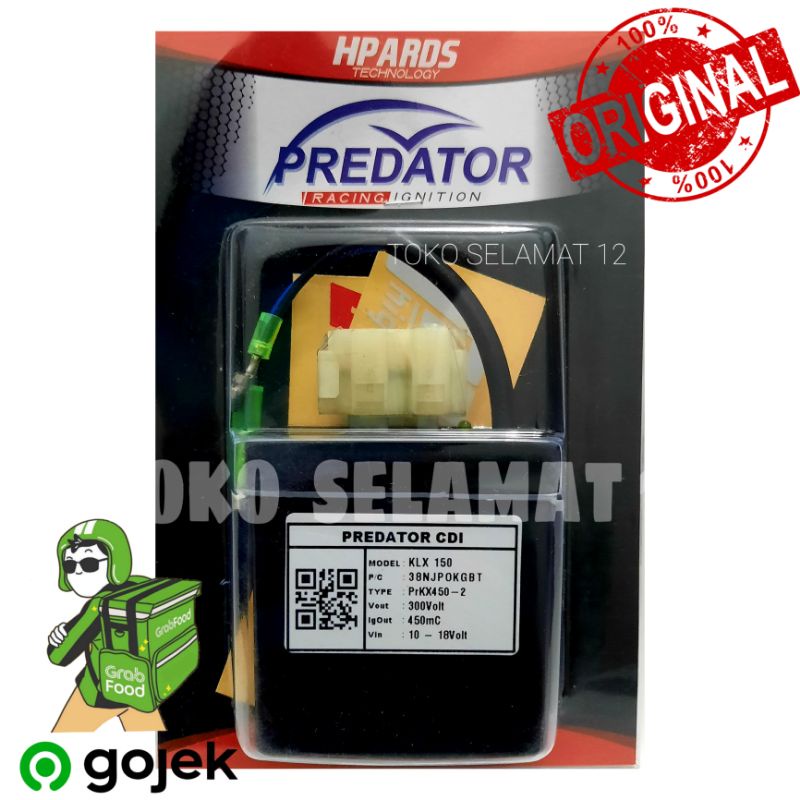 Cdi Predator KLX / D-Tracker tipe Dualmap / 10 map - bayar di tempat