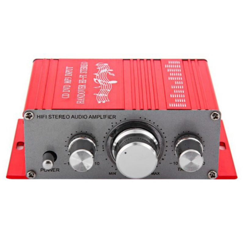 Ampli 12v Lepy Hi-Fi Stereo Amplifier Speaker 2 Channel 20W amplifier 12v bisa pakai aki atau adaptor