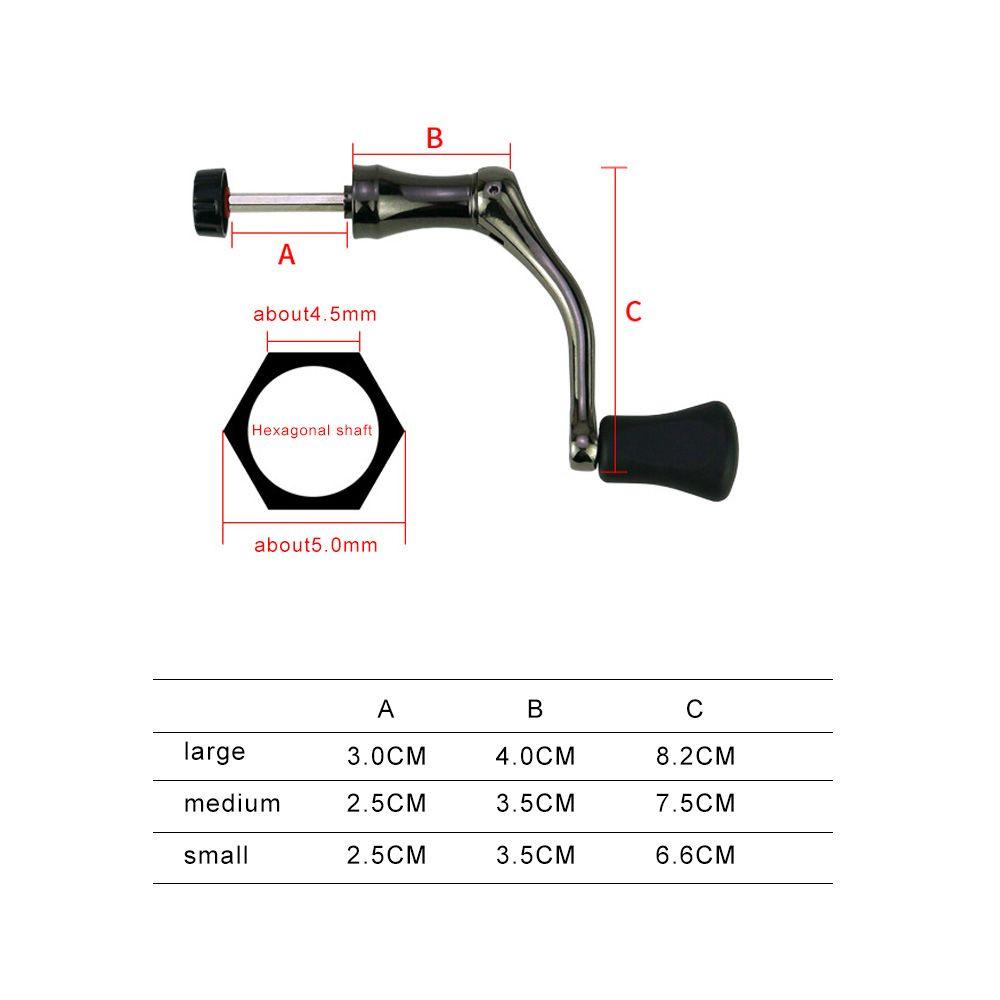 Preva Reel Handle Pegangan Roda Pancing Stabil Kokoh Tahan Lama