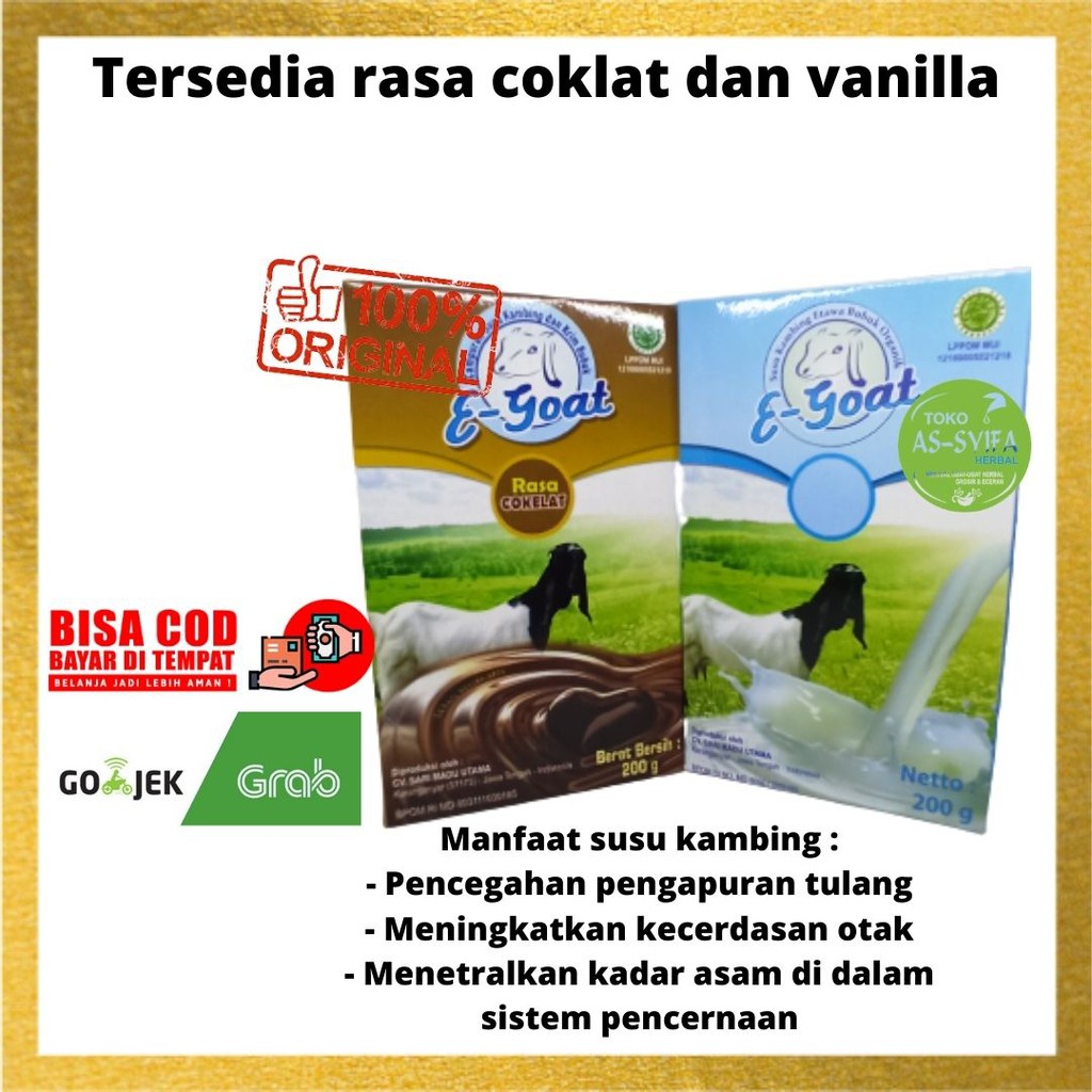 

Egoat Susu Kambing Seperti Gomars