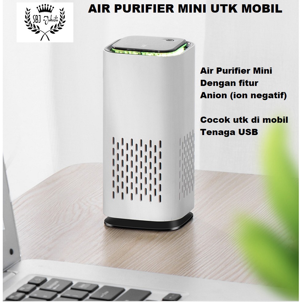 Air Purifier Mobil HEPA Carbon Active dengan LED Saringan Udara mobil Mini SBJ-A1
