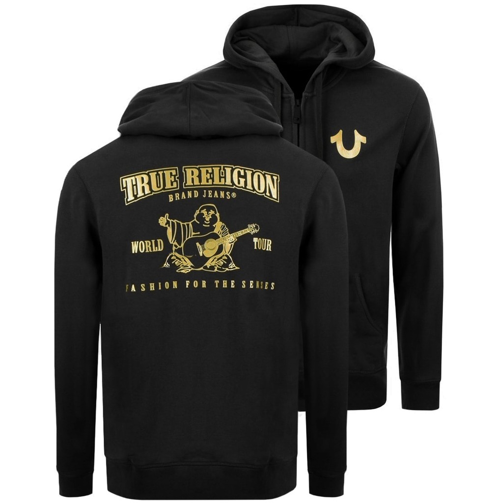 JAKET HOODIE ZIPPER TRUE RELIGION 1