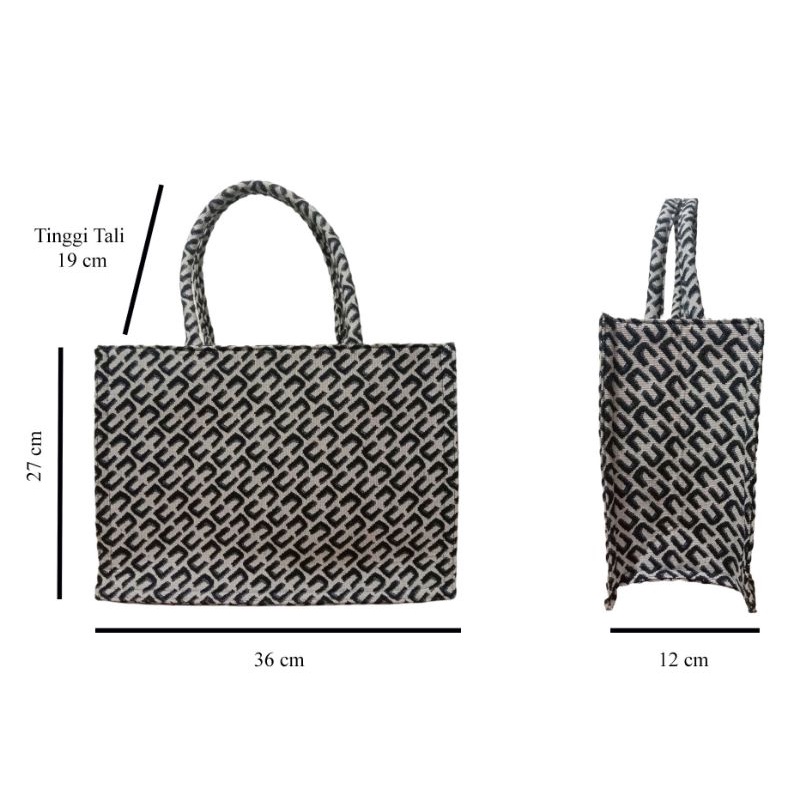 Tas Wanita Elegan Motif TW212 Pattern Women Shoulder Bag